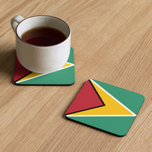 National Flag Coasters - Collection 1 Guyana / 3.74x3.74