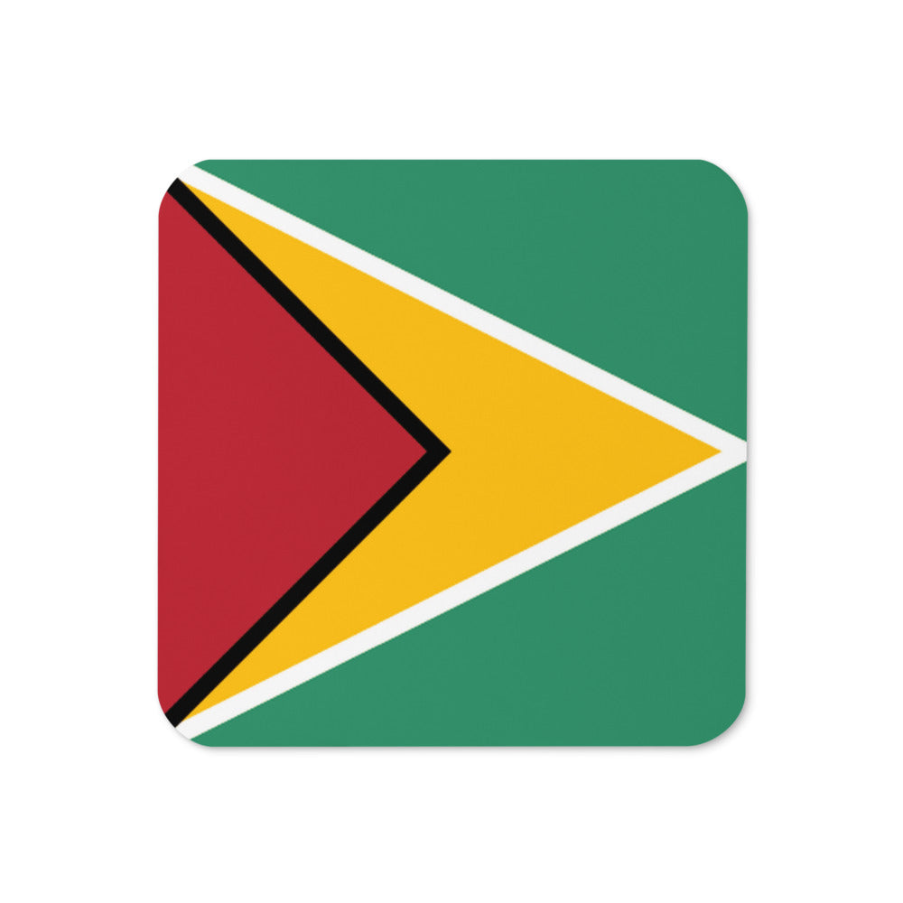National Flag Coasters - Collection 1 Guyana coaster