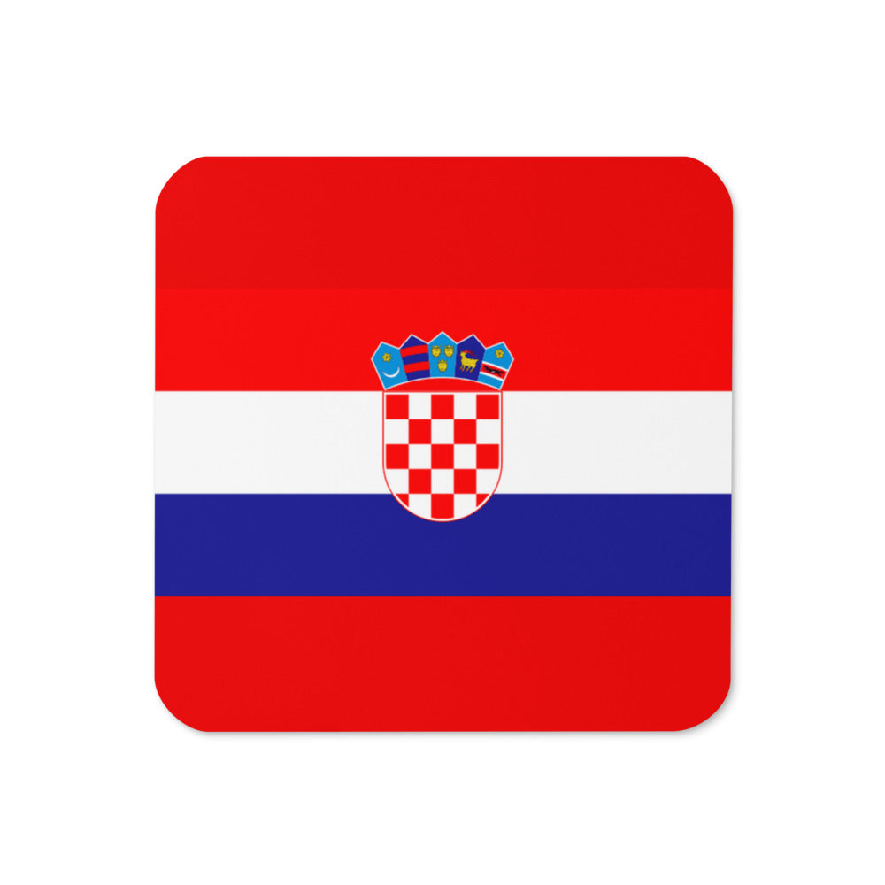 National Flag Coasters - Collection 1 Croatia coaster