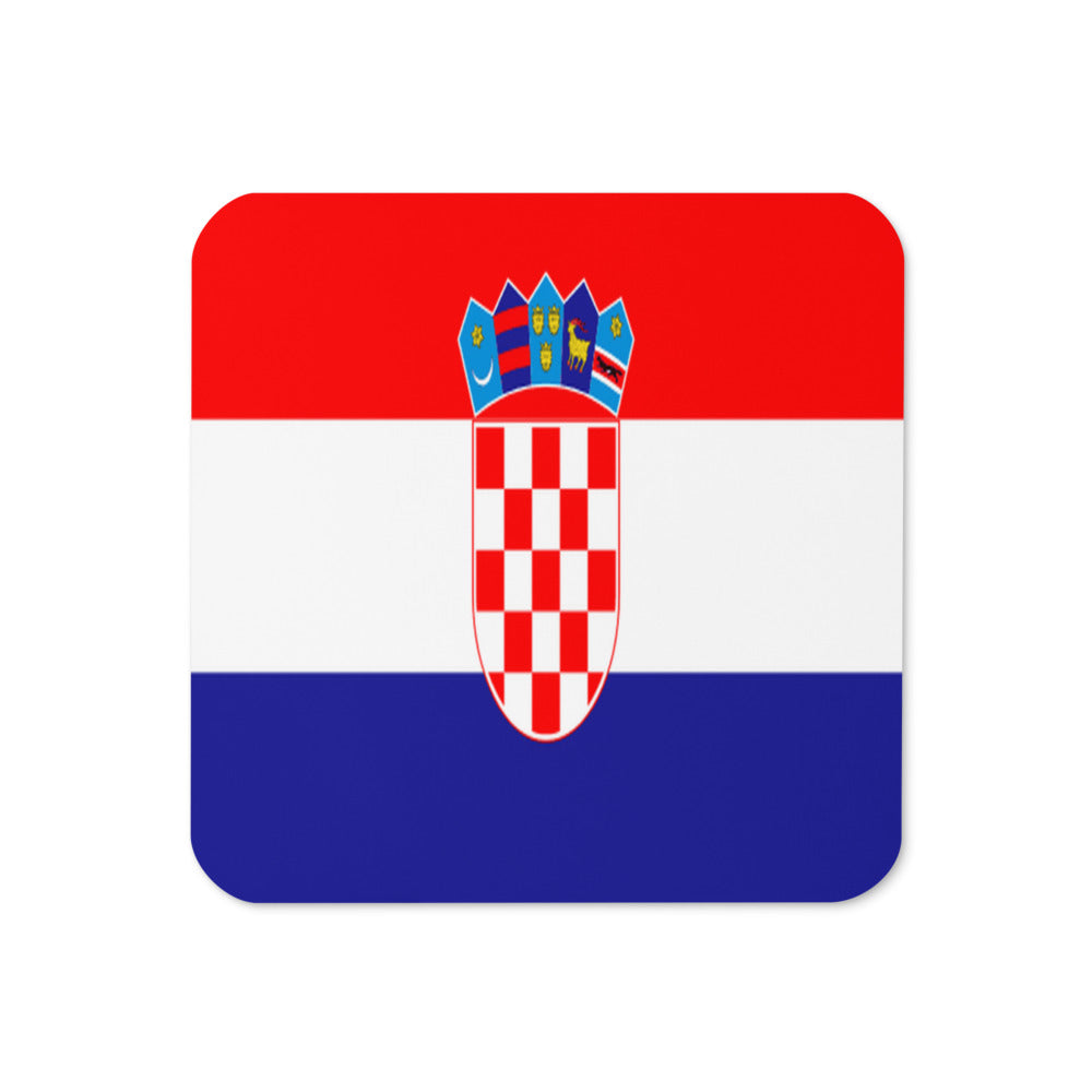 National Flag Coasters - Collection 1 Croatia coaster