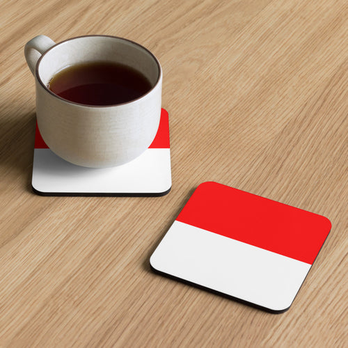National Flag Coasters - Collection 1 Indonesia / 3.74x3.74