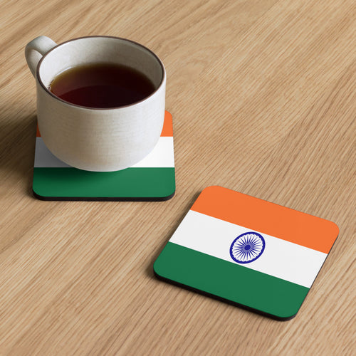 National Flag Coasters - Collection 1 India / 3.74x3.74