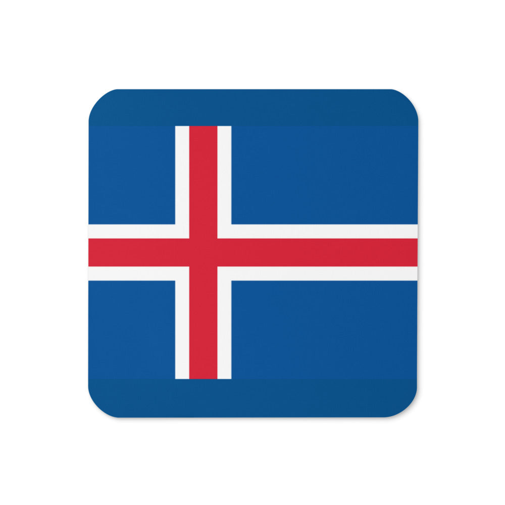 National Flag Coasters - Collection 1 Iceland coaster