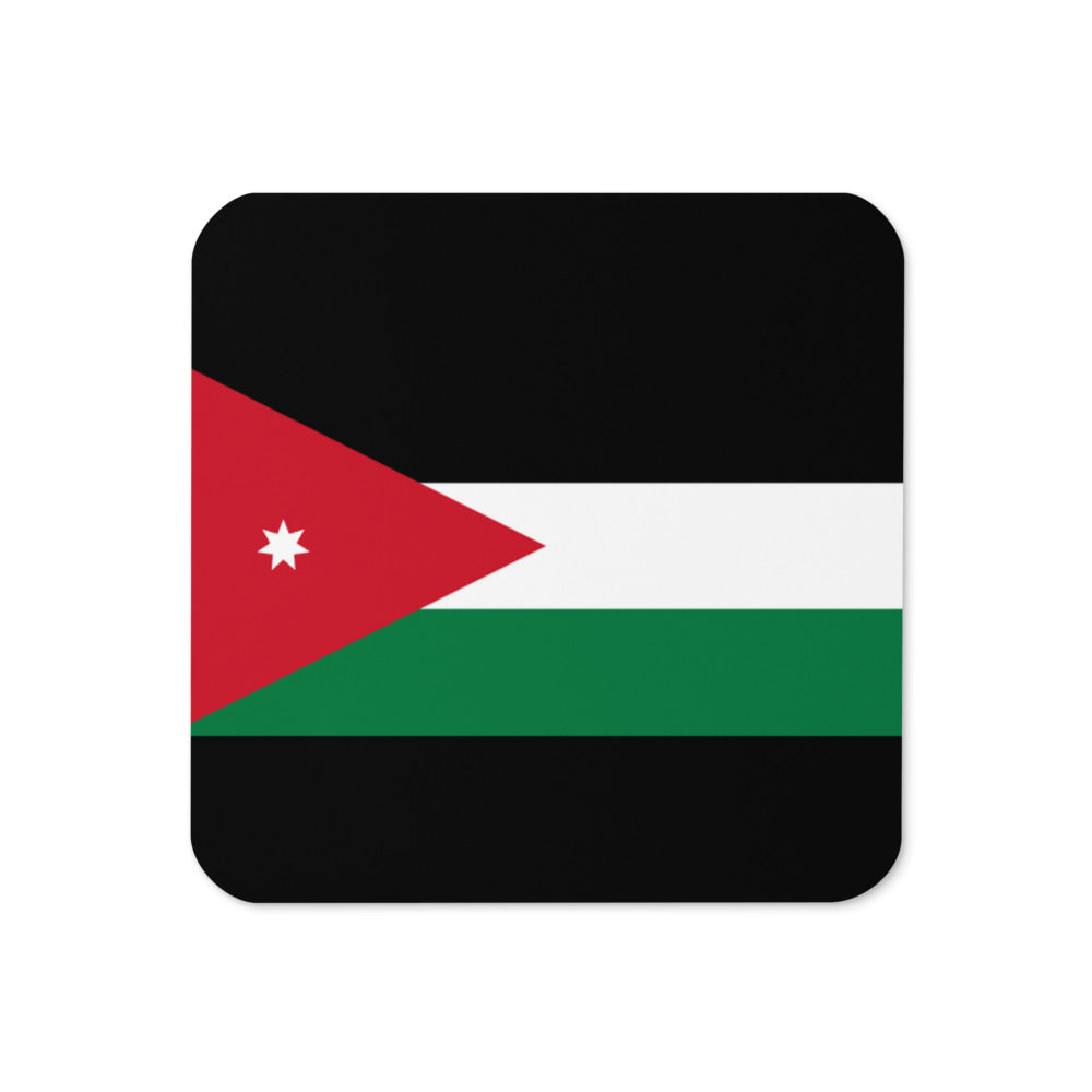 National Flag Coasters - Collection 1 Jordan coaster