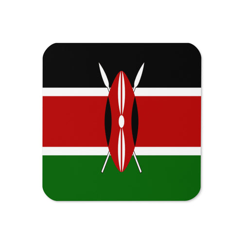 National Flag Coasters - Collection 1 Kenya / 3.74x3.74