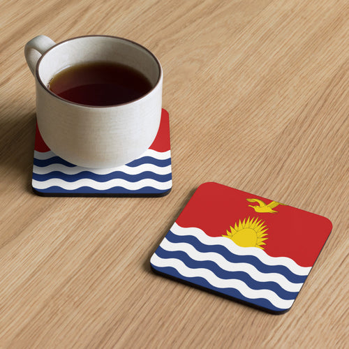 National Flag Coasters - Collection 1 Kiribati / 3.74x3.74