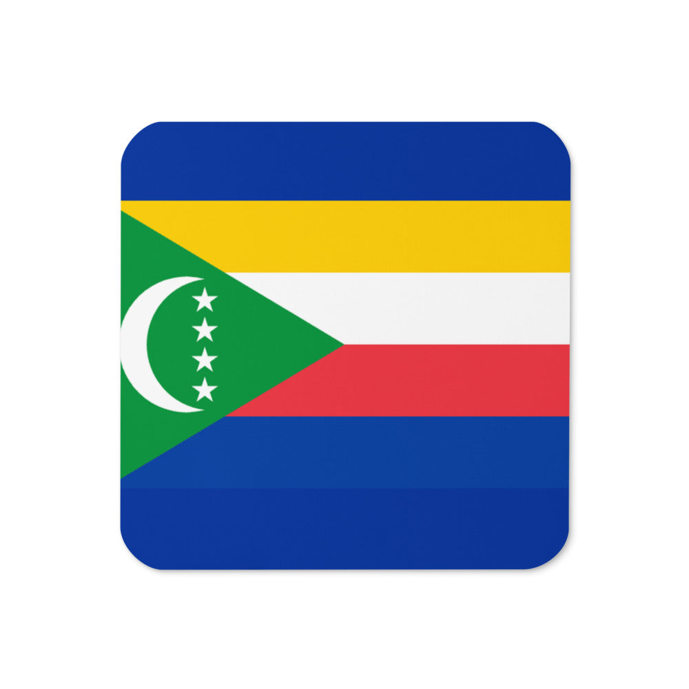 National Flag Coasters - Collection 1 Comoros coaster