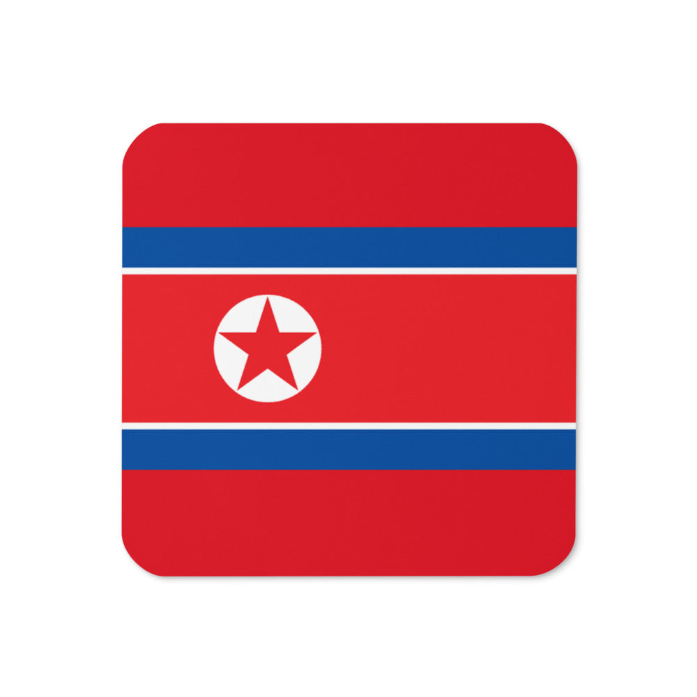 National Flag Coasters - Collection 1 North Korea coaster