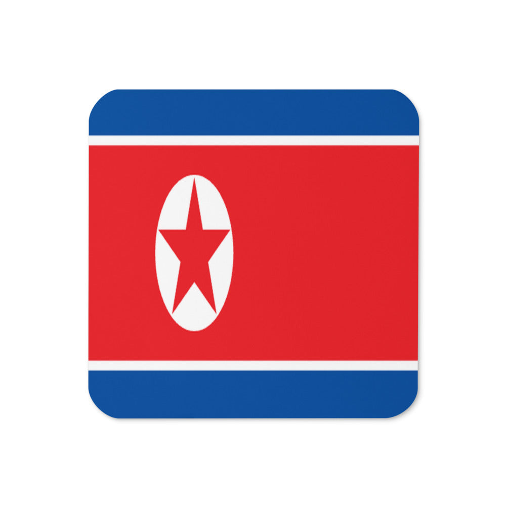National Flag Coasters - Collection 1 North Korea coaster