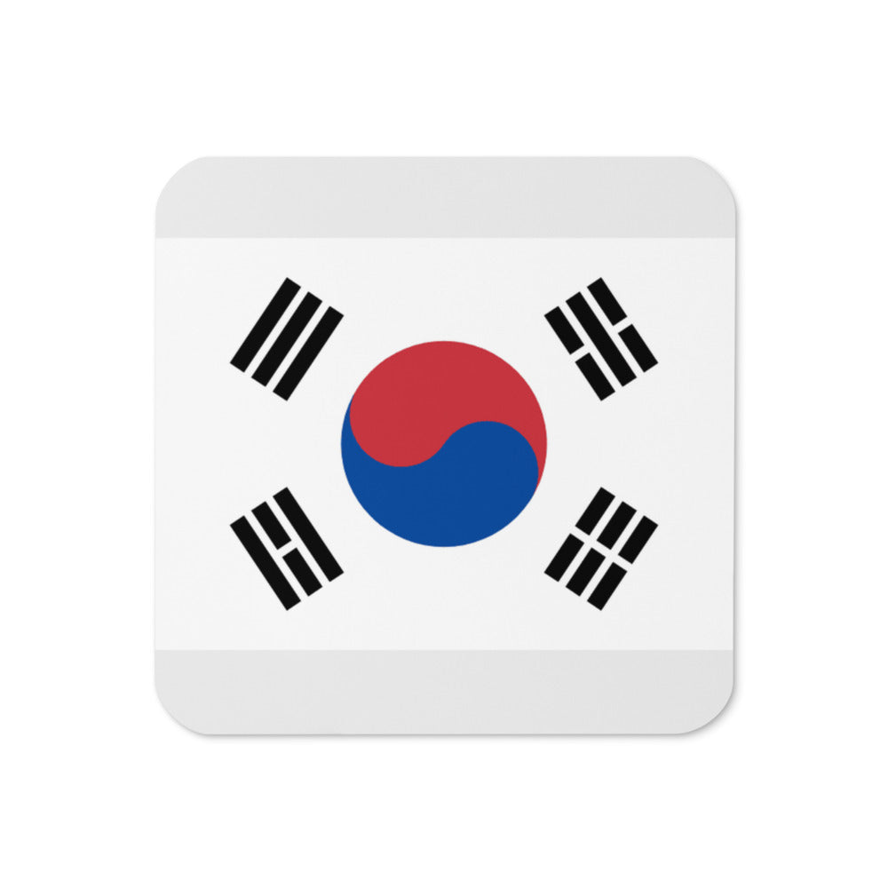 National Flag Coasters - Collection 1 South Korea coaster