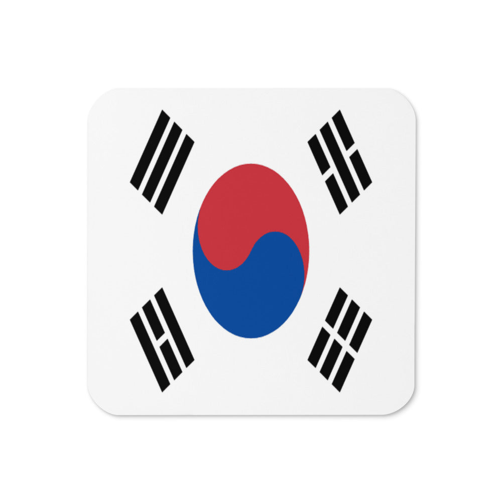 National Flag Coasters - Collection 1 South Korea coaster