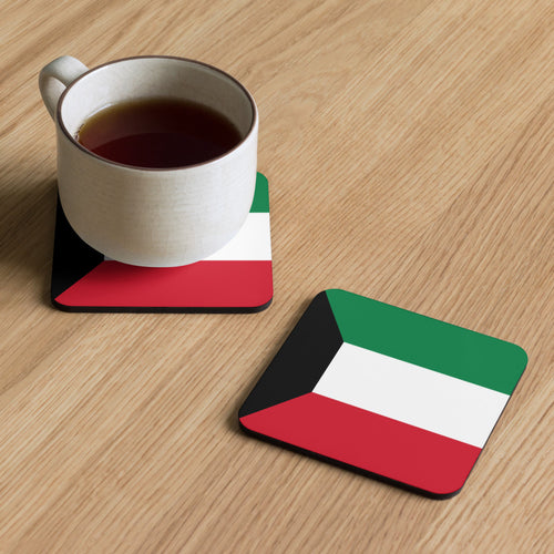 National Flag Coasters - Collection 1 Kuwait / 3.74x3.74