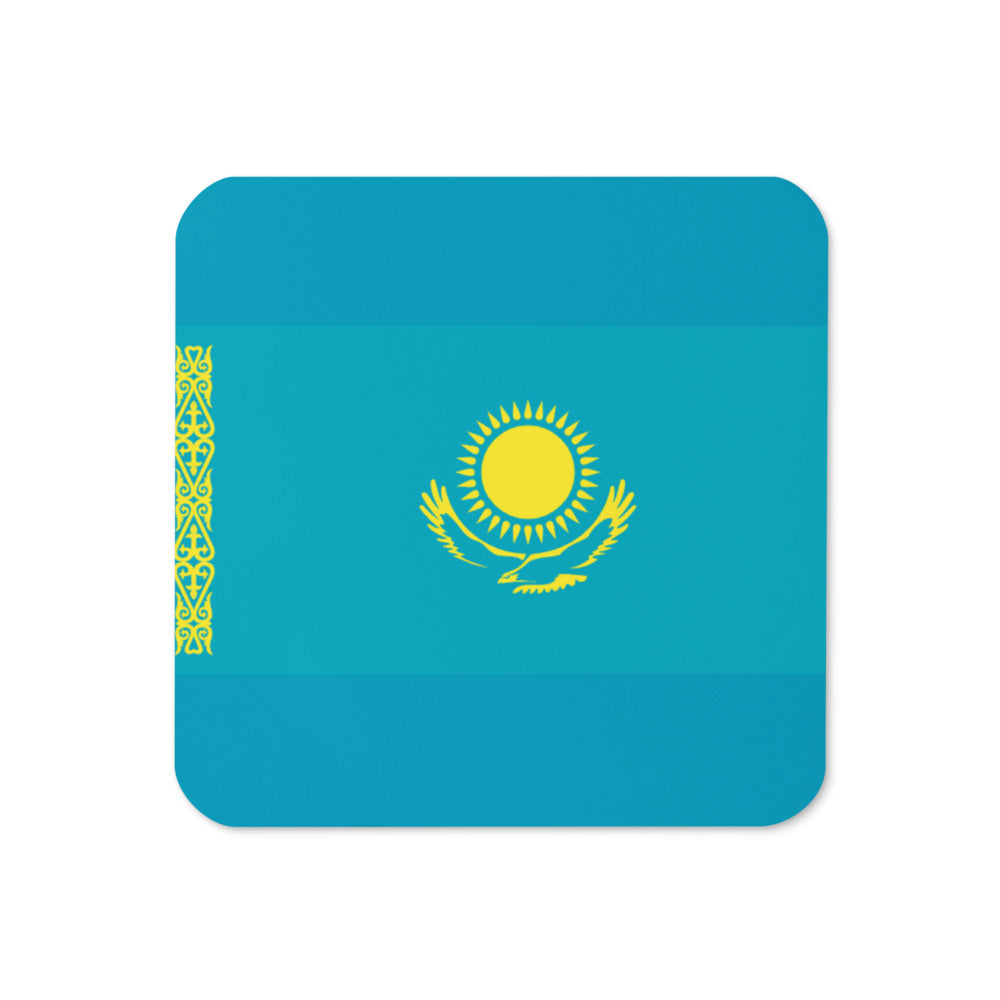 National Flag Coasters - Collection 1 Kazakhstan coaster