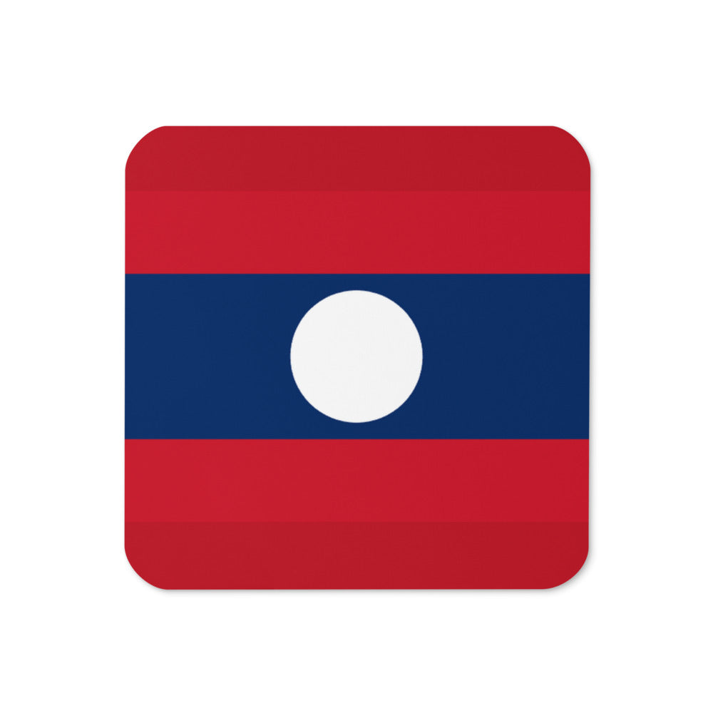 National Flag Coasters - Collection 1 Laos coaster