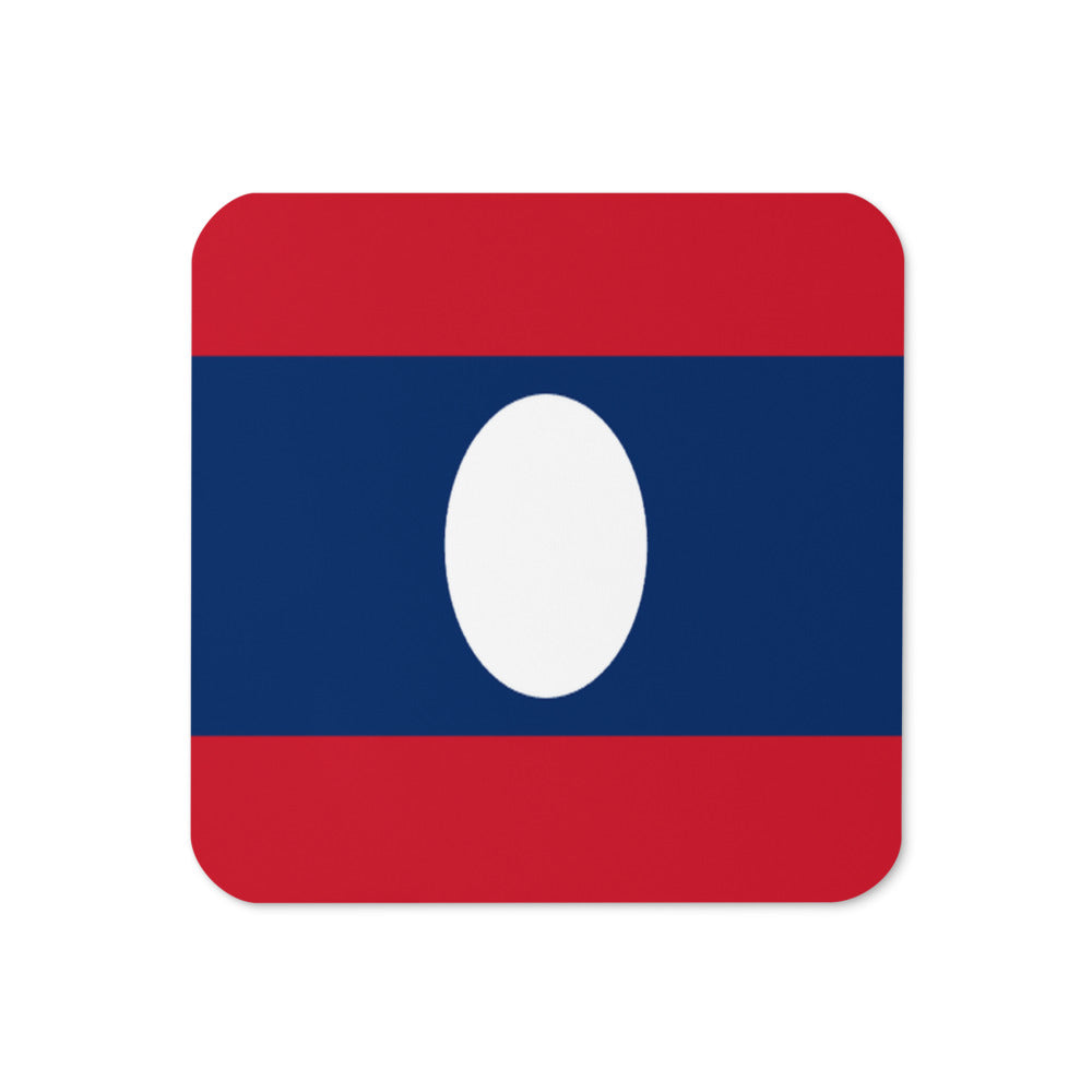 National Flag Coasters - Collection 1 Laos coaster