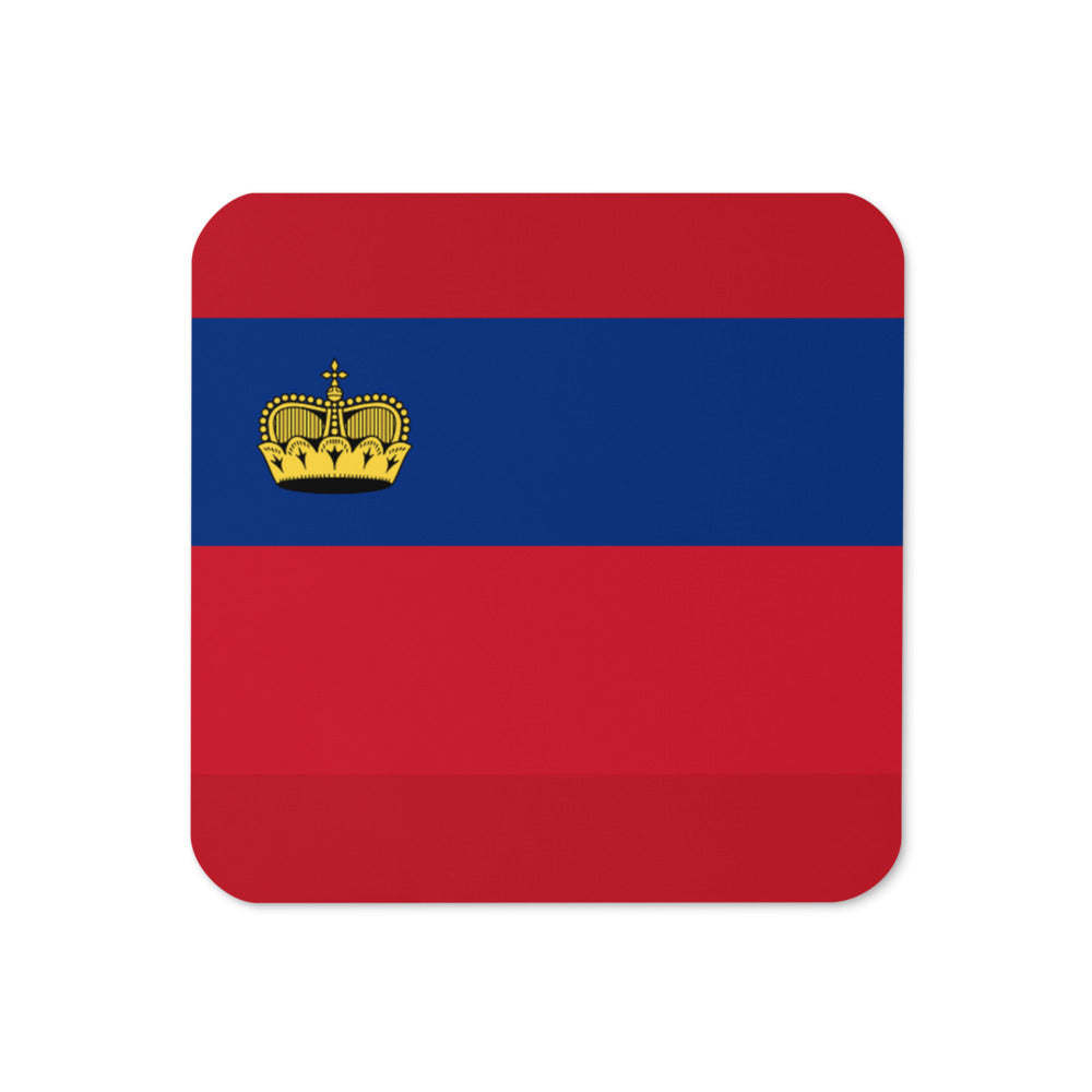 National Flag Coasters - Collection 1 Liechtenstein coaster