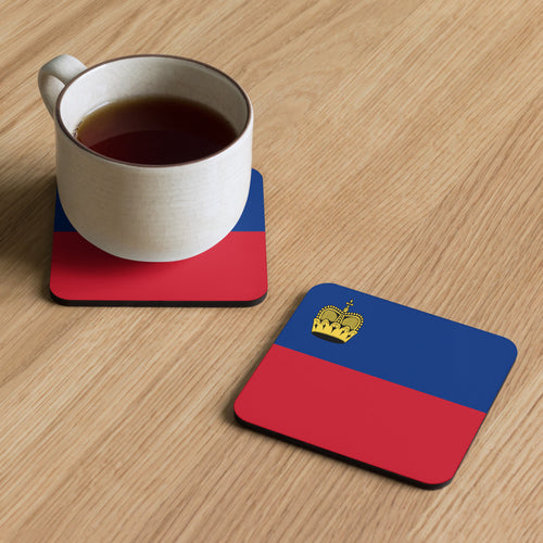 National Flag Coasters - Collection 1 Liechtenstein / 3.74x3.74