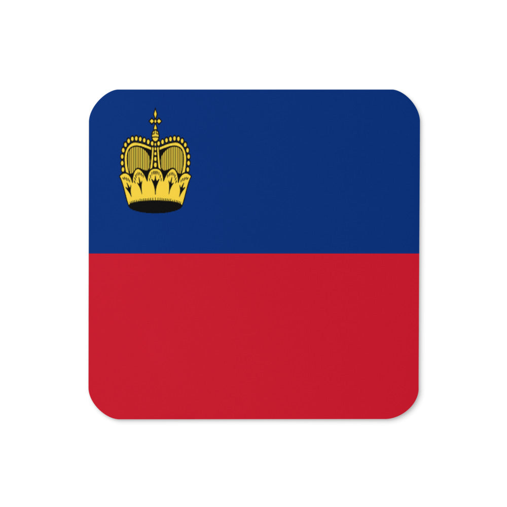 National Flag Coasters - Collection 1 Liechtenstein coaster