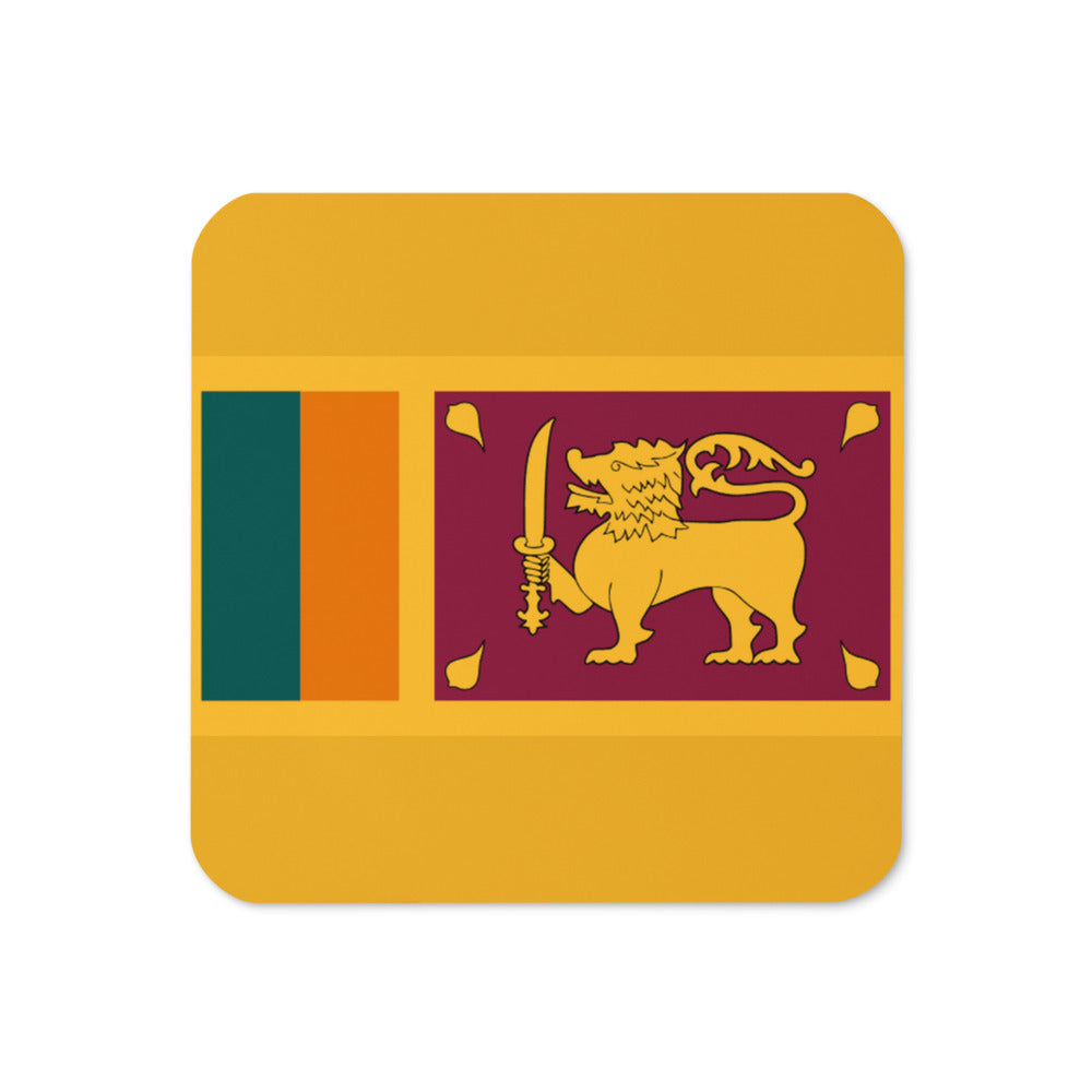 National Flag Coasters - Collection 2 Sri Lanka coaster