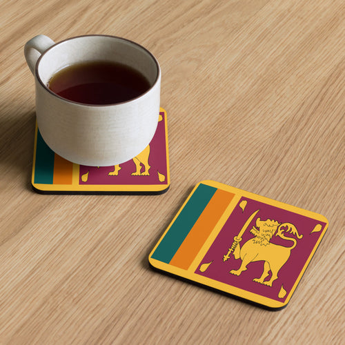 National Flag Coasters - Collection 2 Sri Lanka / 3.74x3.74