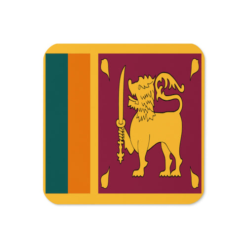 National Flag Coasters - Collection 2 Sri Lanka / 3.74x3.74