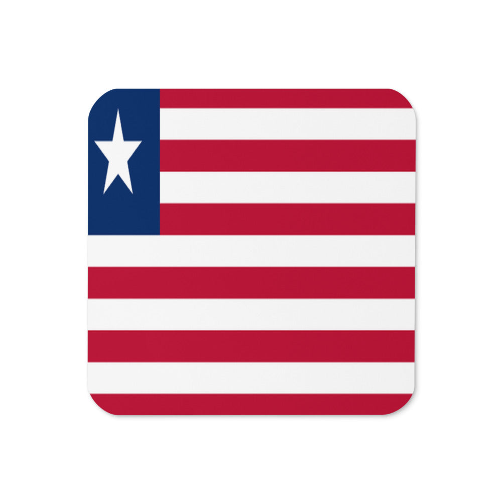 National Flag Coasters - Collection 2 Liberia coaster