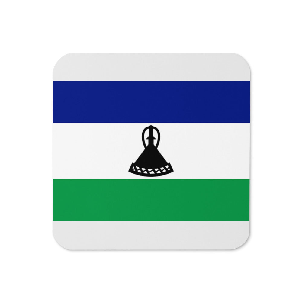 National Flag Coasters - Collection 2 Lesotho coaster