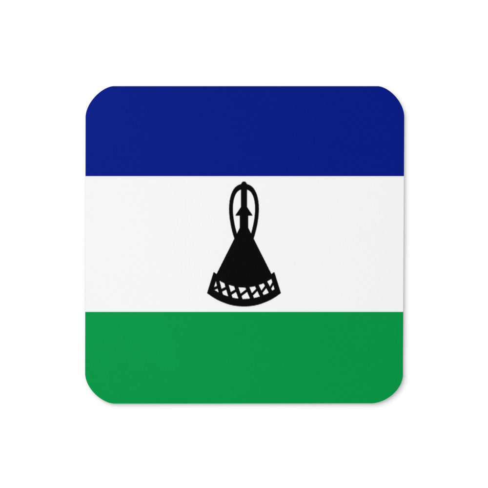 National Flag Coasters - Collection 2 Lesotho coaster