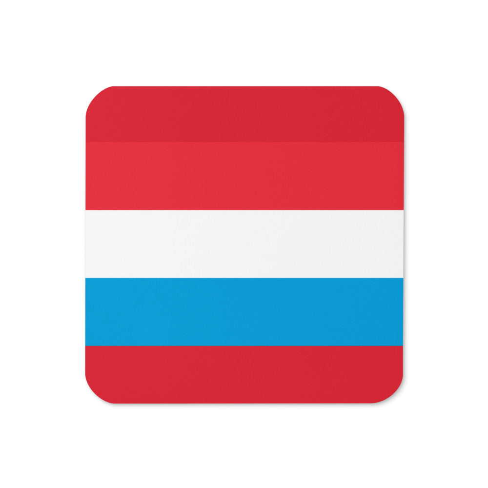 National Flag Coasters - Collection 2 Luxembourg coaster