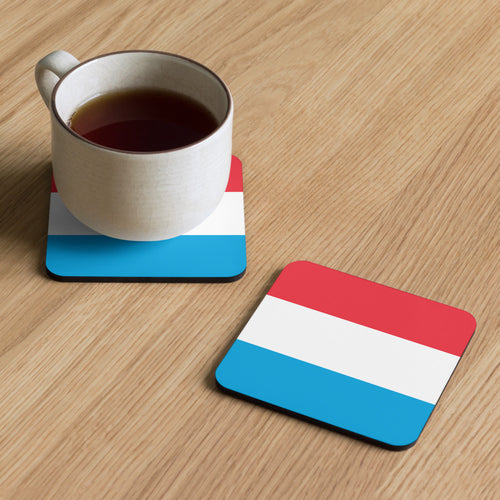 National Flag Coasters - Collection 2 Luxembourg / 3.74x3.74