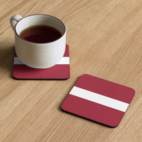 National Flag Coasters - Collection 2 Latvia / 3.74x3.74