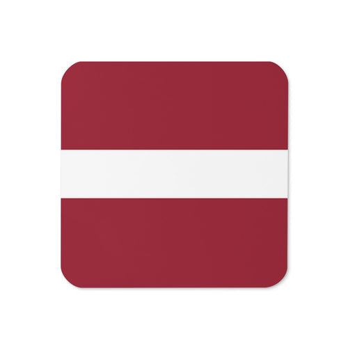 National Flag Coasters - Collection 2 Latvia / 3.74x3.74