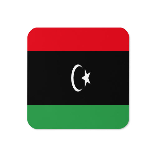 National Flag Coasters - Collection 2 Libya / 3.74x3.74