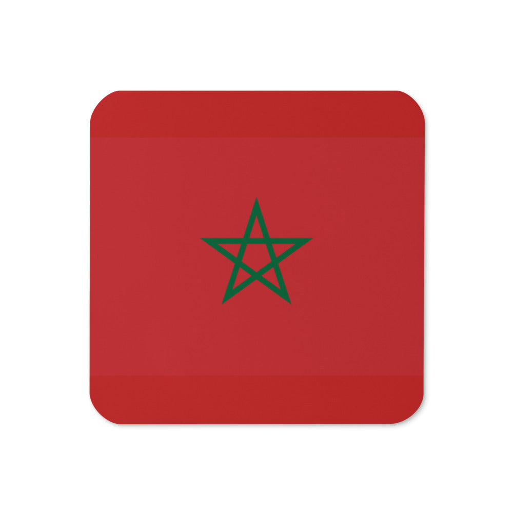 National Flag Coasters - Collection 2 Morocco coaster