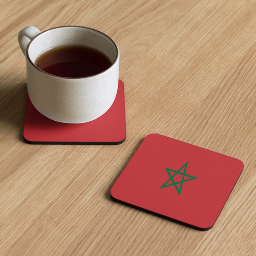 National Flag Coasters - Collection 2 Morocco / 3.74x3.74