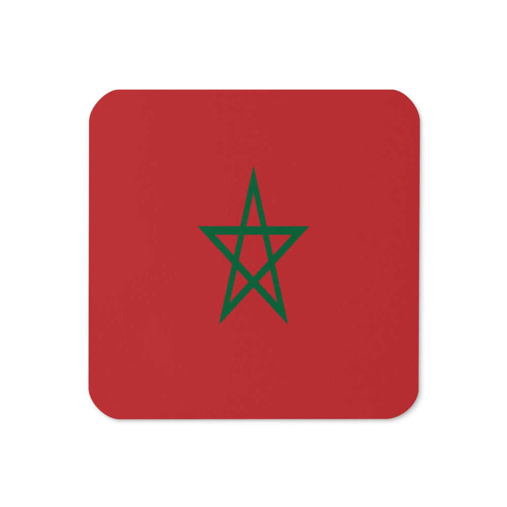 National Flag Coasters - Collection 2 Morocco coaster