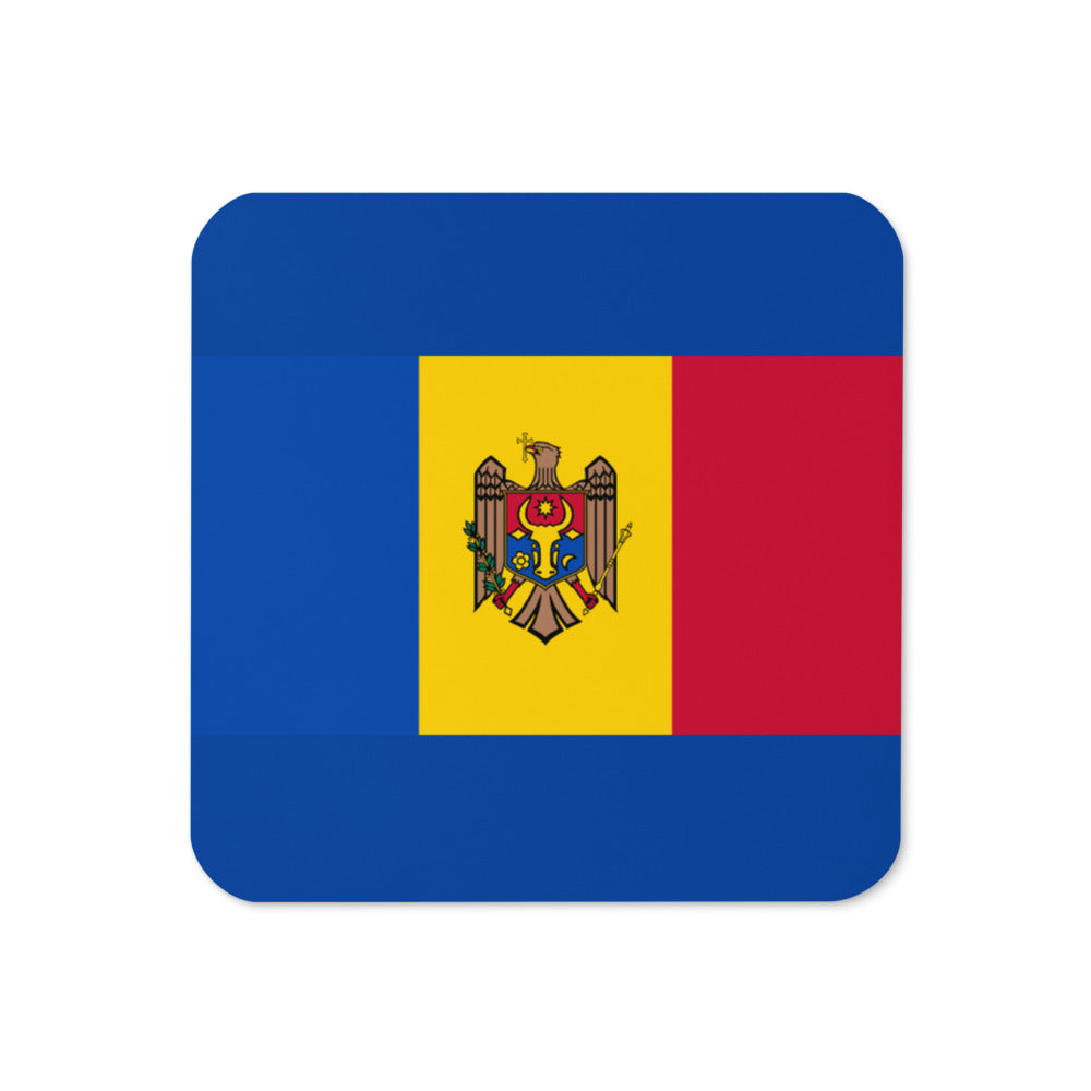 National Flag Coasters - Collection 2 Moldova coaster