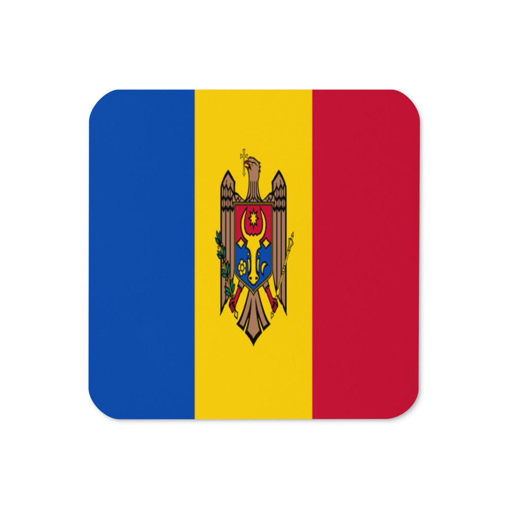 National Flag Coasters - Collection 2 Moldova coaster