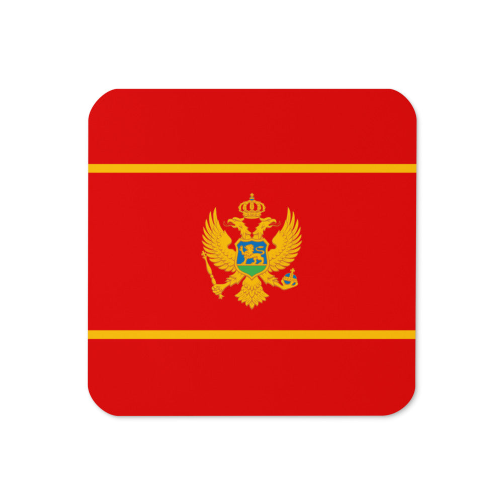 National Flag Coasters - Collection 2 Montenegro coaster