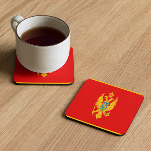 National Flag Coasters - Collection 2 Montenegro / 3.74x3.74