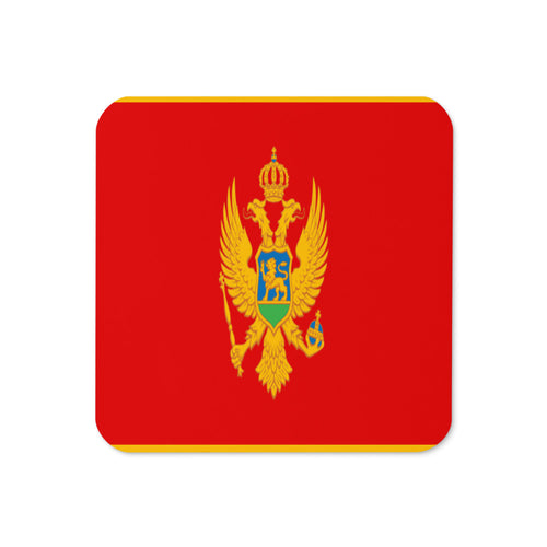 National Flag Coasters - Collection 2 Montenegro / 3.74x3.74