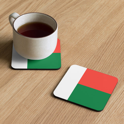 National Flag Coasters - Collection 2 Madagascar / 3.74x3.74