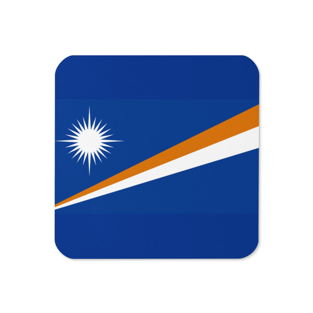 National Flag Coasters - Collection 2 Marshall Islands coaster