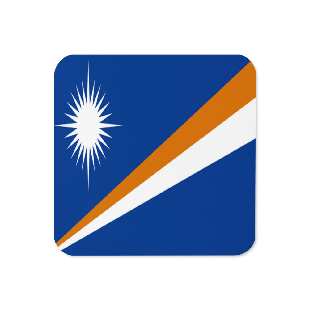 National Flag Coasters - Collection 2 Marshall Islands coaster