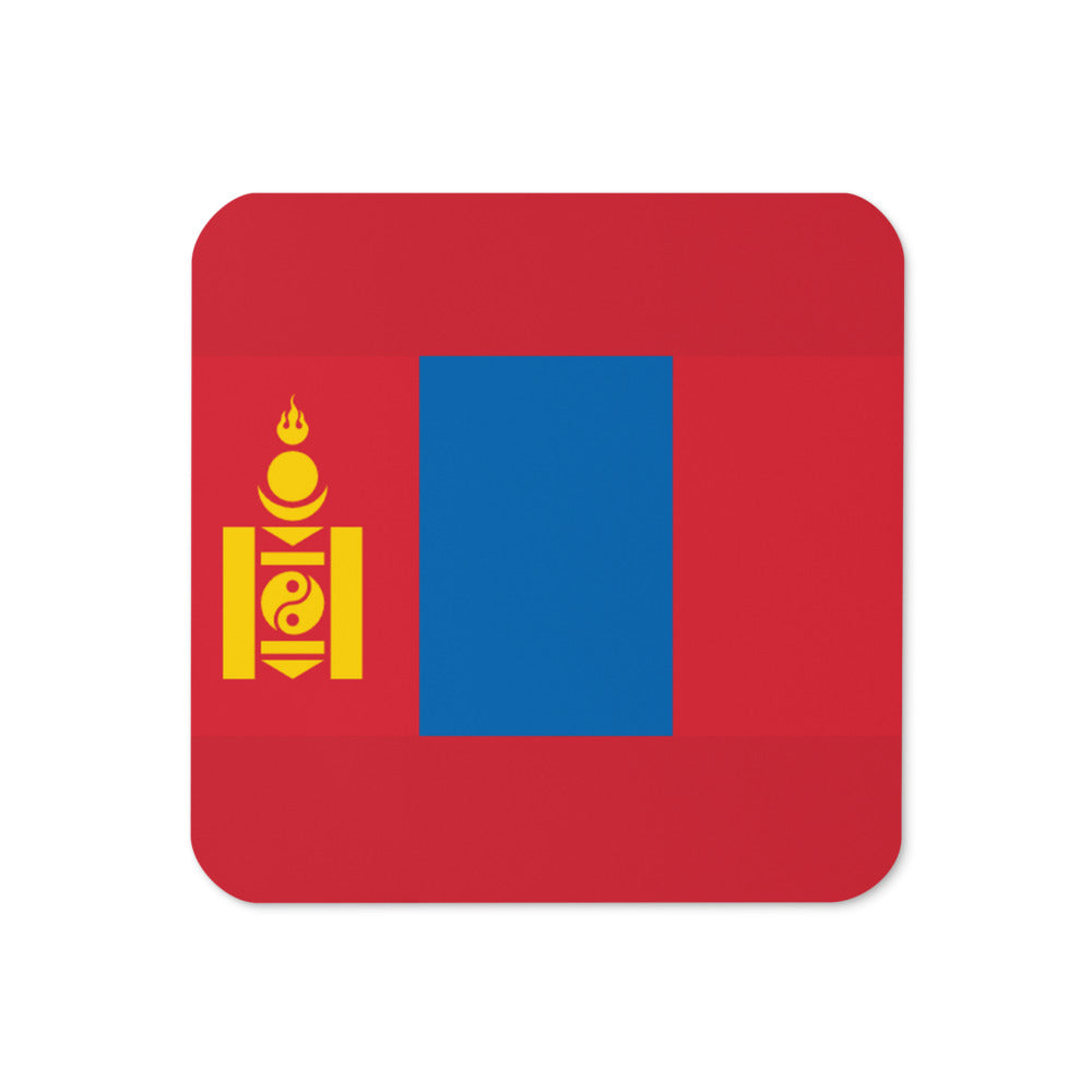 National Flag Coasters - Collection 2 Mongolia coaster