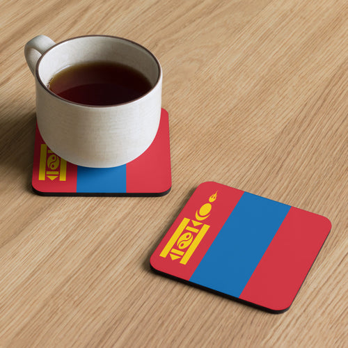 National Flag Coasters - Collection 2 Mongolia / 3.74x3.74