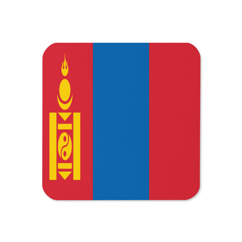 National Flag Coasters - Collection 2 Mongolia / 3.74x3.74
