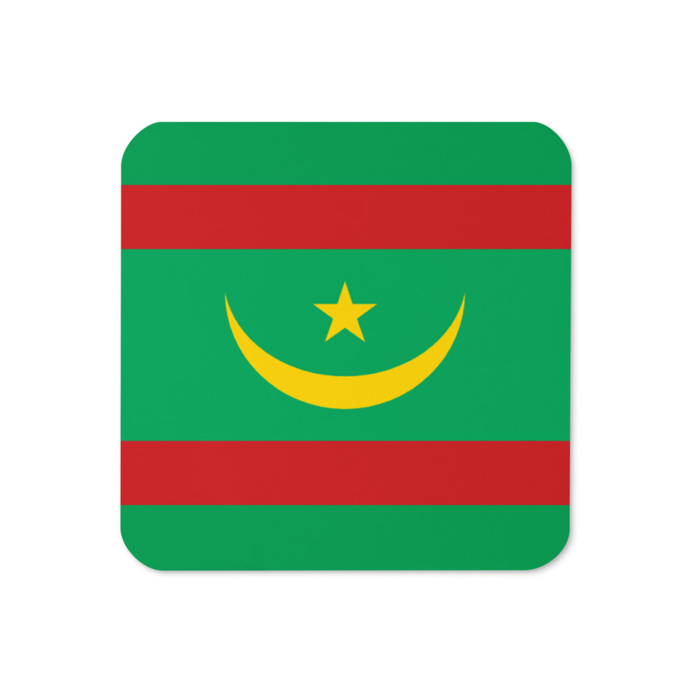 National Flag Coasters - Collection 2 Mauritania coaster
