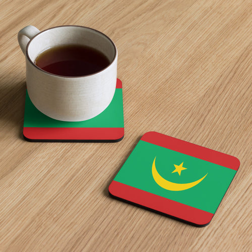 National Flag Coasters - Collection 2 Mauritania / 3.74x3.74