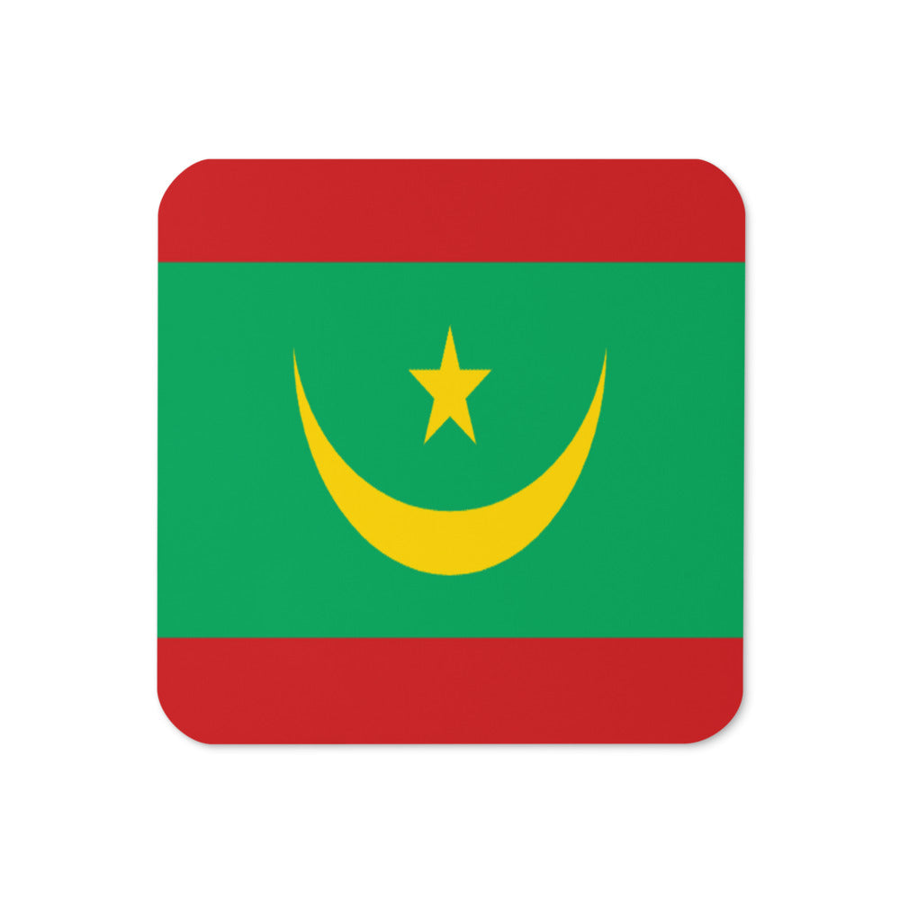 National Flag Coasters - Collection 2 Mauritania coaster
